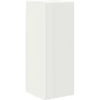vidaXL Meuble TV mural blanc 30 x 31 x 80 cm Bois composite