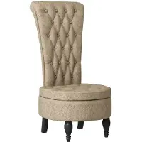 vidaXL Fauteuil-lit Gris clair 56,5 x 70 x 110 cm Cuir de daim synthétique