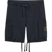 Superdry pour homme. M7110435A Short léger de style parachute marine (32), Casuel, Coton