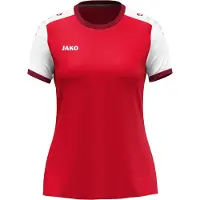 Jako Maillot Femme Dynamic KA - 4270D, Couleur:rouge/blanc/rouge foncé, Taille:L (42/44)