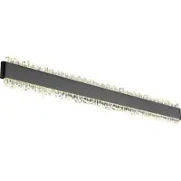 Globo Stalagmita LED Wandleuchte 18W Neutralweiss Schwarz Matt, Metall 8cm 78420-18 (2200 lm)