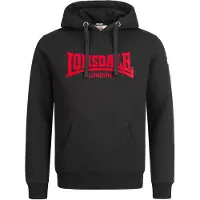 Lonsdale Sweat-shirt rouge / noir
