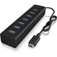 Icy Box IB-HUB1700-C3 bk