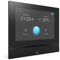 2N Station intérieure 2N Indoor View avec écran tactile HD 7 pouces, noir