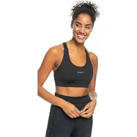 Roxy Back To You Medium Impact Sports Bra Noir M Femme