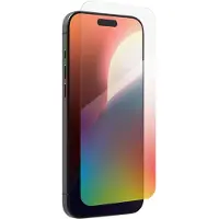 Zagg InvisibleShield Glass Elite VisionGuard, Apple, iPhone 16 Pro Max, antibactérien, protection contre la lumière bleue, anti-poussière, résistant aux rayures, transparent, 1 pièce