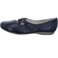 Josef seibel Chaussure basse 'Klassischer Slipper Damen 87239971/530 Echtleder in blau' bleu