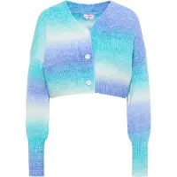 Mymo T-Shirt turquoise / violet / blanc