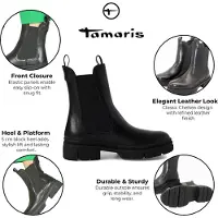 Tamaris Bottines noir