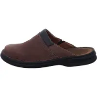Josef seibel Max : Chaussures pour hommes, pantoufles, sandales d'intérieur, couleur marron, style décontracté