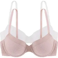 Dorina Soutien-gorge 'Louise' rose pastel / blanc