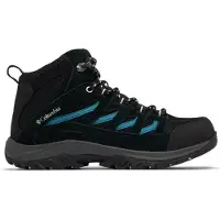 Columbia Crestwood Mid Waterproof Bottes de randonnée Noir EU 39 Femme Noir EU 39