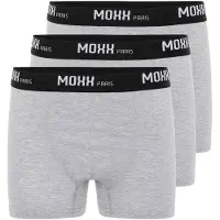 Moxx Paris Boxers gris / noir / blanc