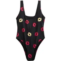 Rockett St George Maillot de bain jaune clair / rouge / noir