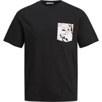 Jack & Jones Aruba Abstract Aop Pocket T-shirt manches courtes Noir M Homme Noir M
