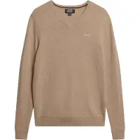 Superdry Essential Long Sleeve T-shirt Beige XL Homme