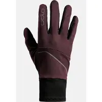 Odlo Intensity Safety Light Gloves Marron,Violet XS Homme