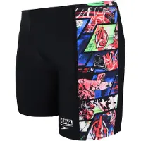 Speedo Marvel Avengers Swimming Boxer Noir 13-14 Years Garçon