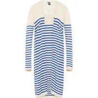 Dreimaster Maritim Cardigan bleu / blanc cassé