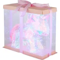 Globo Brondar LED Lampe de table 4W Effet cristal clair 26cm 28088N