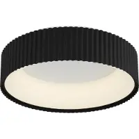 Globo Kemp LED Plafonnier 45W CCT Blanc Mat, Métal Fonction Mémoire Ø46cm 15924DS