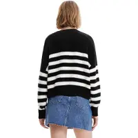 Desigual Pull ANAIS femmes - Noir - EU XL