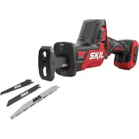 CARUNO SKIL 3475 CA Akku Säbelsäge(20 V, VRS System, Dual-LED-Leuchte, 25,4mm Hublänge)