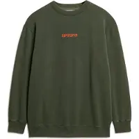 Superdry Sweat-shirt olive / orange