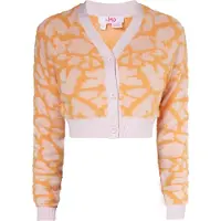 Mymo Cardigan violet pastel / orange