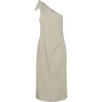 Vero Moda Jesmilo Sleeveless Midi Dress Beige M Femme