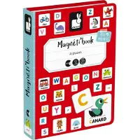 Janod Magnéti'book alphabet français, 142 magnets
