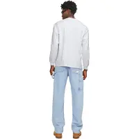 Jack & Jones T-Shirt 'JORVesterbro' noir / blanc