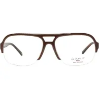 Gant Lunettes Gant GRA133 H23 56 | GR KALB DKBRN 56 Hommes Marron 56-16-140