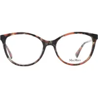 Max mara Lunettes de soleil femme - - MM5027 - Havana Foncé - 53/17/140 - Synthétique - Moderne - Pont 17 mm