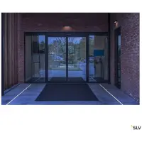 SLV Pema LED Wandleuchte Outdoor eckig IP54 7.7W 3000K anthrazit