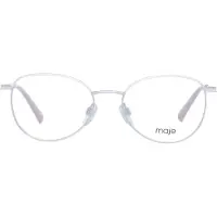 Maje Lunettes de soleil ovales - - MJ3004 - Argent - Métal - Adulte - Femme