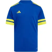 Adidas T-Shirt fonctionnel 'Squa25' bleu roi / citron vert
