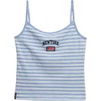 Superdry Femme Débardeur Athletic Essentials Coupe Ajustée Bleu Clair Taille: 36