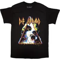 Def Leppard Hommes, T-shirt, Hysteria, Noir, (L)