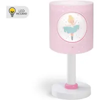 DALBER Lampe de table Princess Dance Lueur rose dans le noir