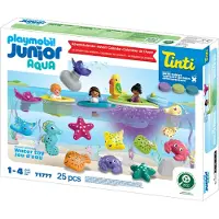Playmobil junior aqua 71777 calendrier de l'avent tinti - jeux d'eau, bain