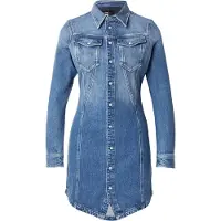 G-Star Robe Pitched Hem Shirt - Bleu moyen - Femmes