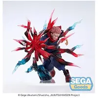 SEGA Statue en PVC Jujutsu Kaisen Luminasta de Yuji Itadori en Black Flash, 16 cm