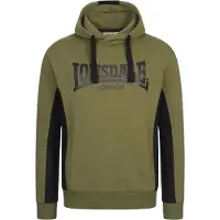 Lonsdale Sweat-shirt olive / noir
