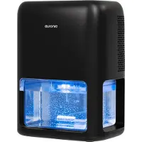 Auronic Déshumidificateur Mini - Convient au salon, au bureau, à la chambre à coucher, à la chambre de bébé et plus encore - Silencieux - Noir