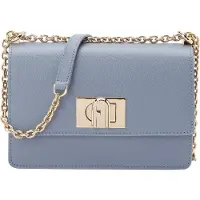 Furla Sac Bandoulière Mini 1927 Cuir Bleu