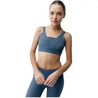 Born Living Yoga Madaba High Support Sports Top Bleu S Femme