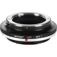 K&F Concept Adaptateur d'objectif K&F Contax Yashica - Fujifilm GFX