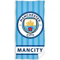 Fodbold Manchester City cotton beah towel (150 x 75 cm)