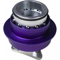 CONSPIT CDR Quick Release, Manette : accessoires, Argent, Noir, Violet